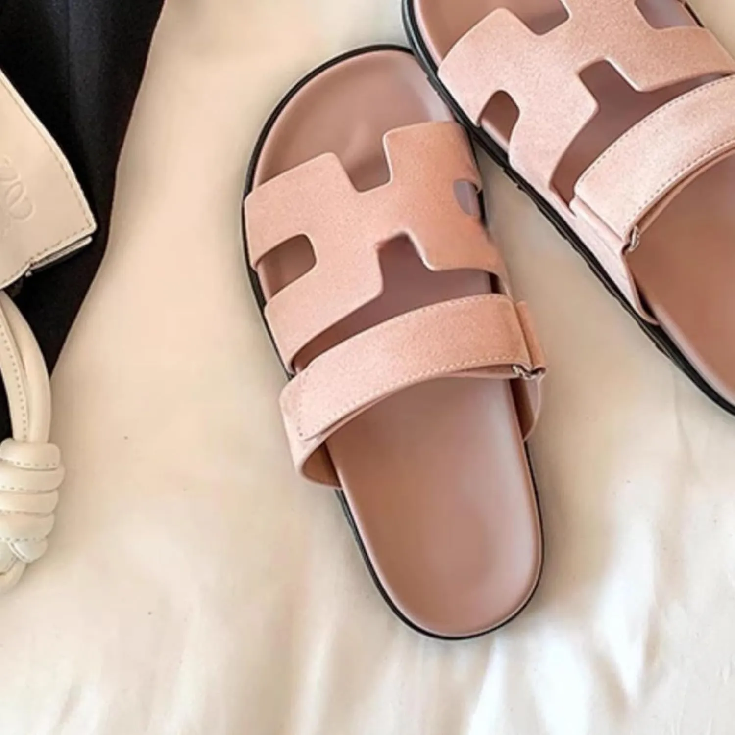 Women Sandals Summer Flat Sandal Comfy Adjustable Strap Sandals Fashion Mules Slip On Casual Sandals for Women