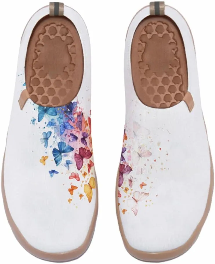 Women's Art Travel Shoes Slip On Casual Cozy Loafers Lightweight Comfort Fashion Sneaker
