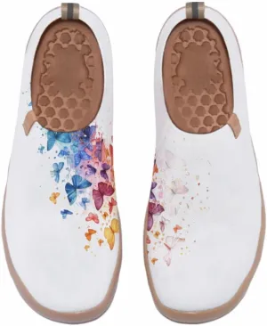 Women's Art Travel Shoes Slip On Casual Cozy Loafers Lightweight Comfort Fashion Sneaker