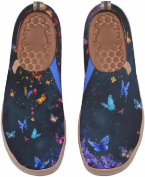 Women's Art Travel Shoes Slip On Casual Cozy Loafers Lightweight Comfort Fashion Sneaker