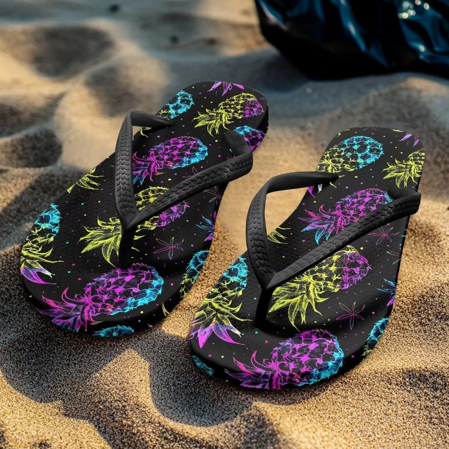 Women's Beach Flip Flops Women's Casual Walking Slippers Summer Indoor & Outdoor Sandals with Fashionable Design