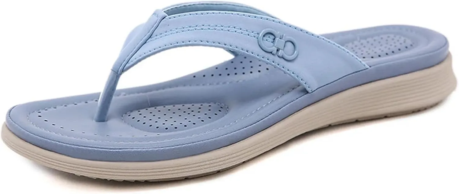 Women's Big Size Flip-Flops - Soft Sole Custom Luxury Summer Slippers