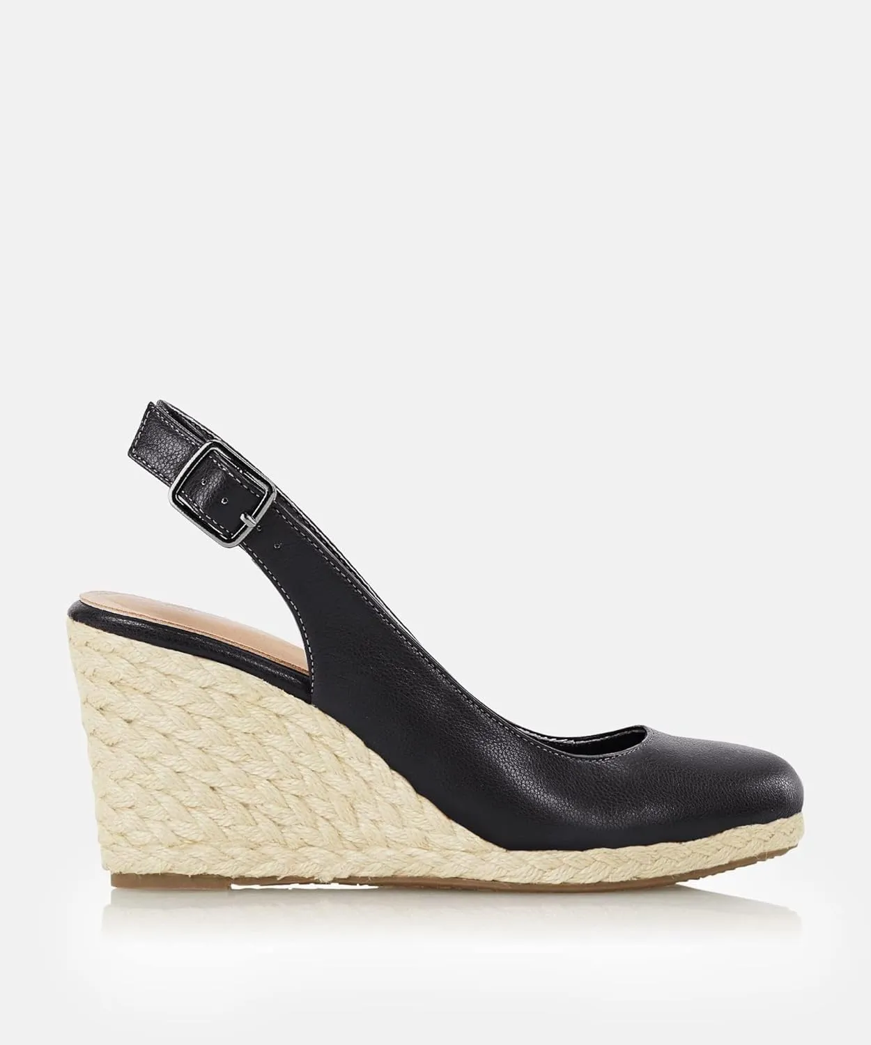 Womens Espadrilles Wedge Sandals Closed Toe Slingback Wedges Pumps Platform Heeled Sandal