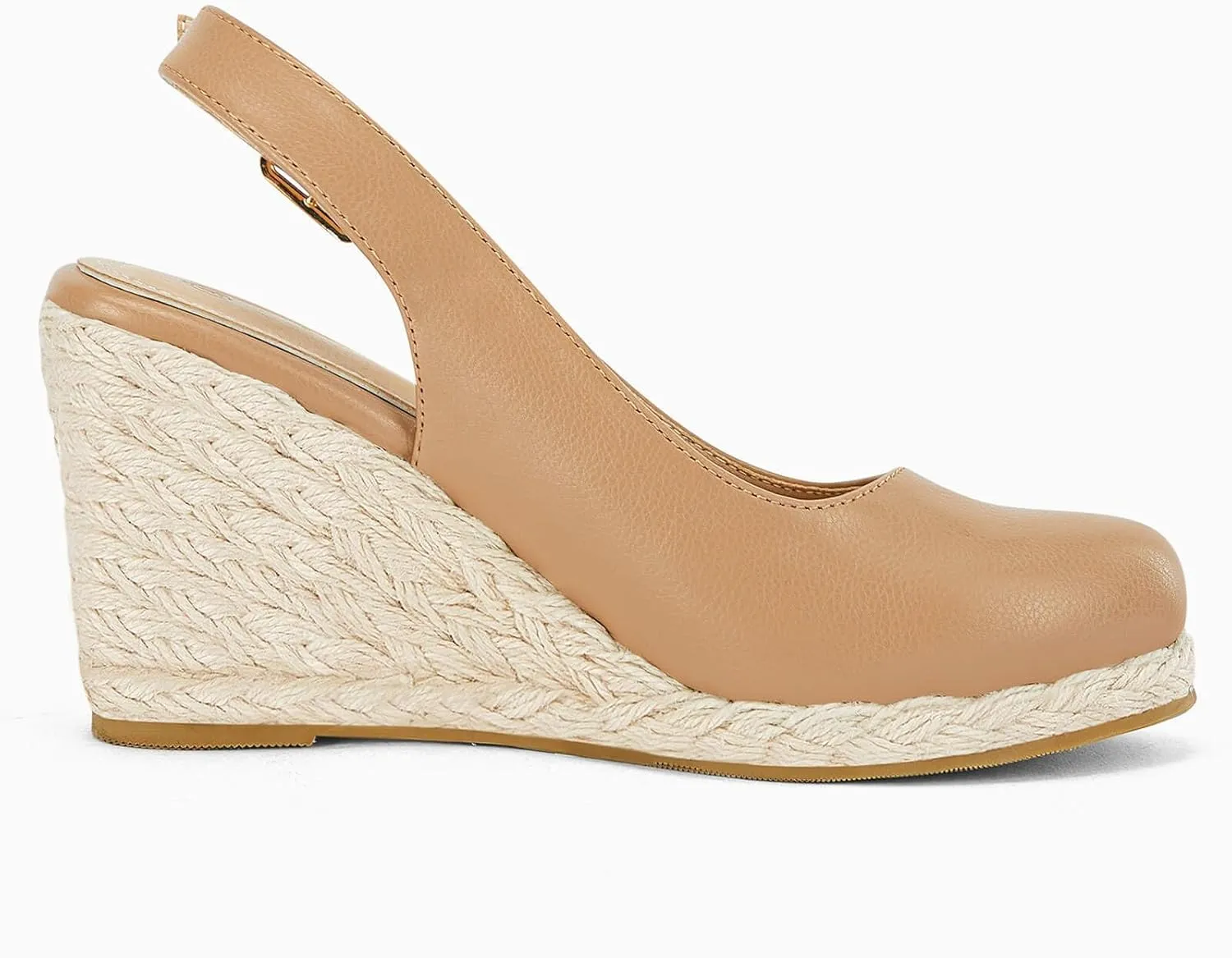 Womens Espadrilles Wedge Sandals Closed Toe Slingback Wedges Pumps Platform Heeled Sandal
