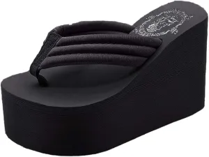 Women's Flip Flops Wedge Sandals Platform Thongs