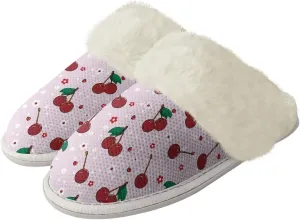 Womens Fluffy House Slippers for Winter Warm Comfy Bedroom Slippers Women Non Slip Size 5-13