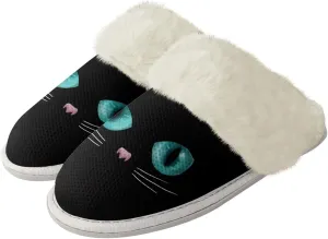 Womens Fluffy House Slippers for Winter Warm Comfy Bedroom Slippers Women Non Slip Size 5-13