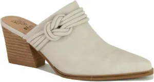 Women's Knotted Mule Western Mule Stacked Block Heels Mules Comfort Pointed Toe Slip on Slides Loafer Shoes