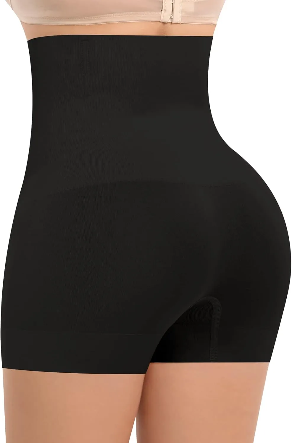 Womens Slip Shorts for Under Dress Seamless Shapewear Boyshorts Tummy Control Panties Shaping Shorts