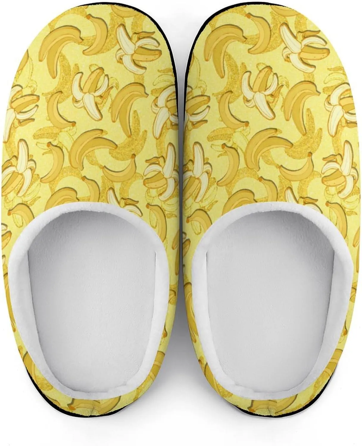 Womens Slippers Comfy Bedroom Slip-On Shoes Ladies Halloween Slippers Warm Cotton Clog House Slippers Indoor Outdoor