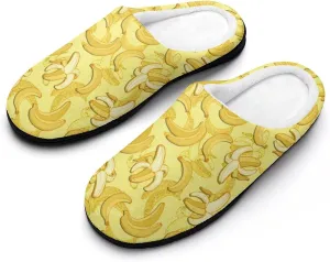 Womens Slippers Comfy Bedroom Slip-On Shoes Ladies Halloween Slippers Warm Cotton Clog House Slippers Indoor Outdoor