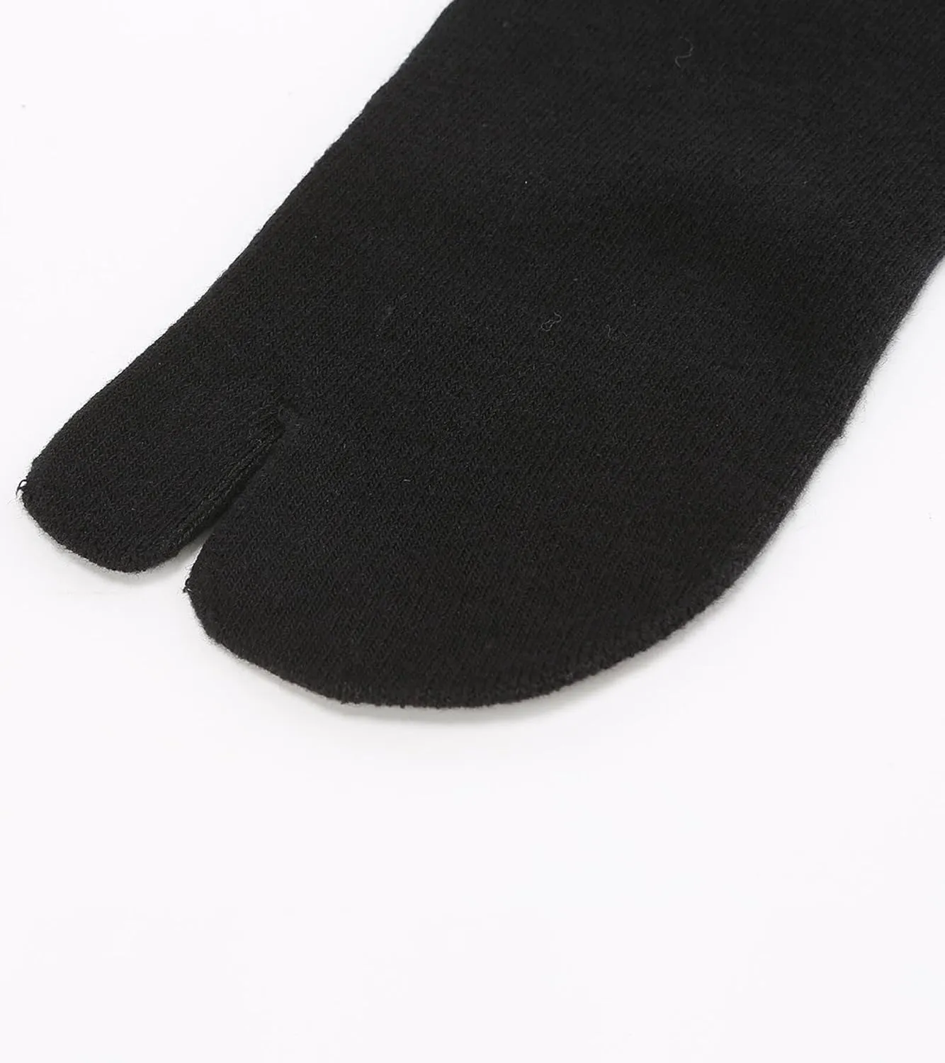 Women's Solid 2 Toe Flip Flop Tabi Socks Geta Ankle Cotton 5/6 Pairs
