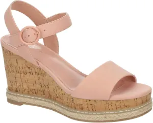 XAPPEAL Carmen - Women's Open Toe Wedge Heel Ankle Strap Platform Summer Sandals