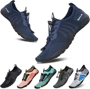 YALOX Water Shoes Men's Women's Swim Shoes Outdoor Beach Barefoot Quick-Dry Aqua Pool Socks Swimming Yoga Surfing Exercise