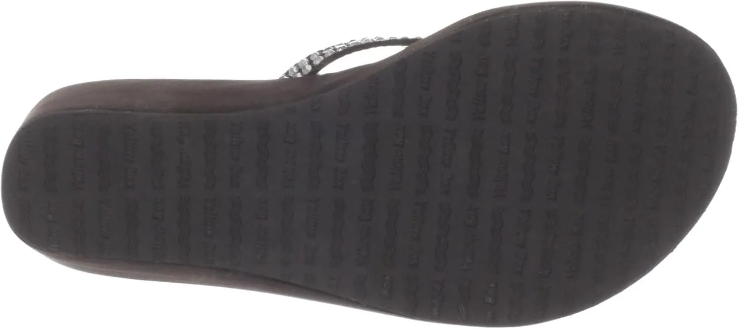 Yellow Box Women's Gateway Wedge Flip Flop