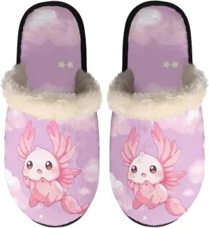 YEXIATODO Comfy House Shoes Women Size XS-XL for Girls Fuzzy Slippers for Men Cotton Slippers