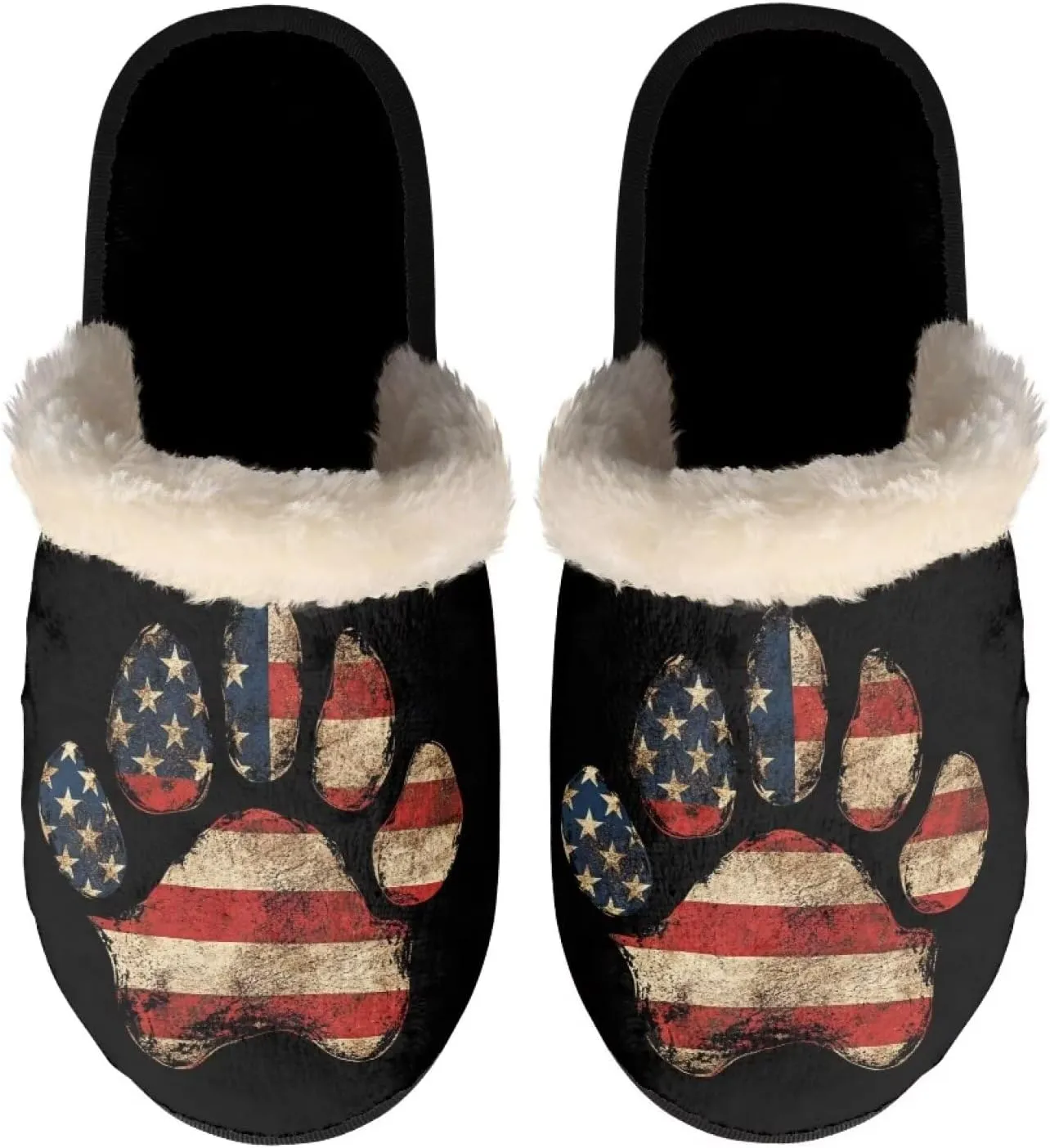 YEXIATODO Comfy House Shoes Women Size XS-XL for Girls Fuzzy Slippers for Men Cotton Slippers