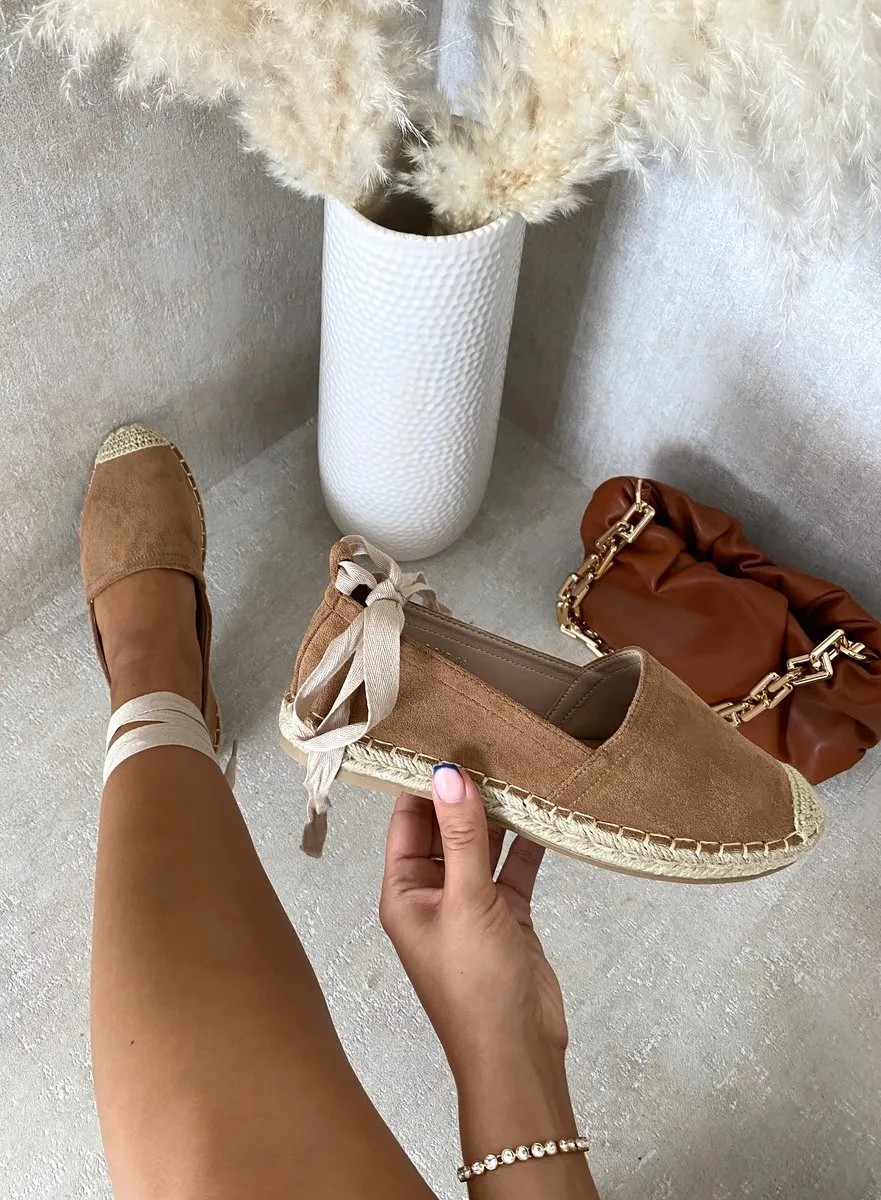 Zoya Tie Leg Espadrille Sandals