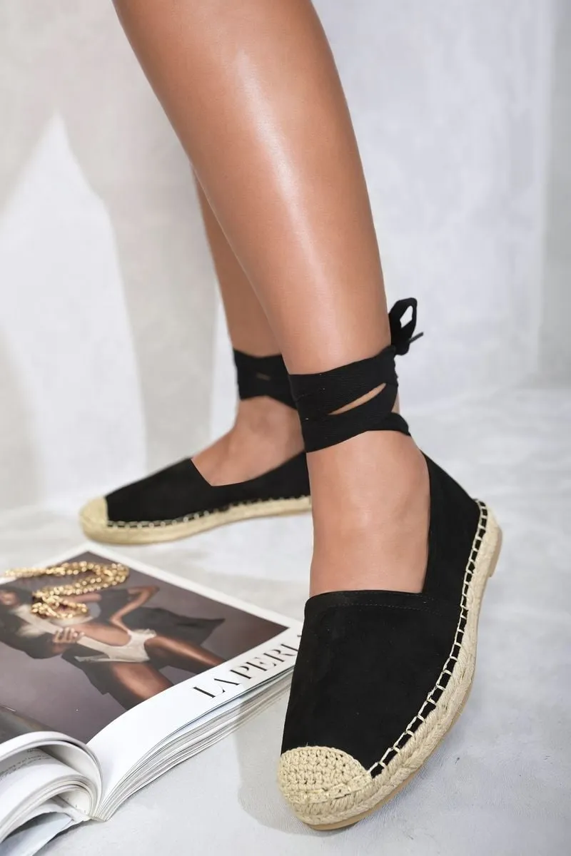 Zoya Tie Leg Espadrille Sandals